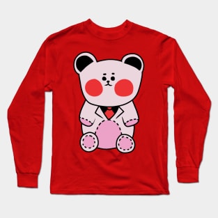 Pink Teddy Long Sleeve T-Shirt